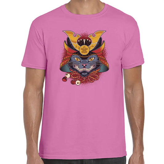 Samurai Helmet Cat T-Shirt - Tshirtpark.com