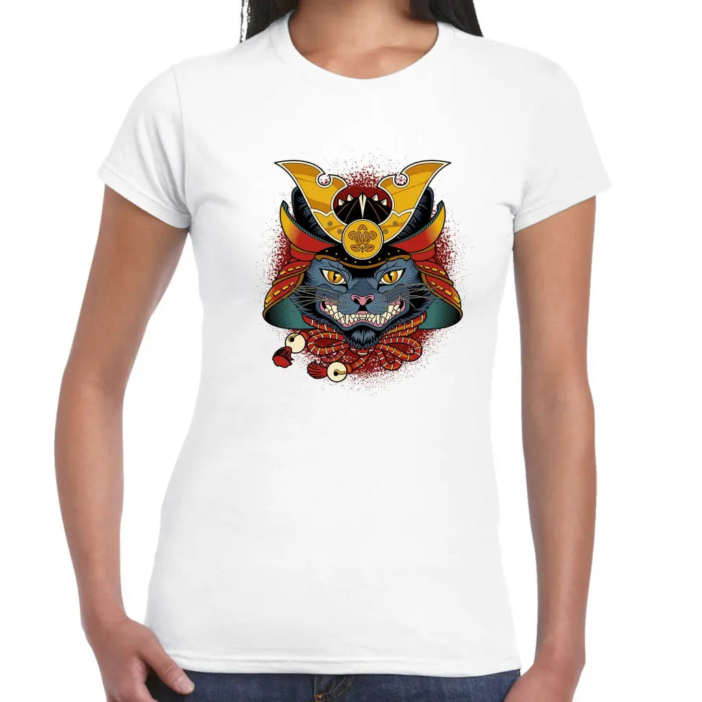 Samurai Helmet Ladies T-shirt - Tshirtpark.com