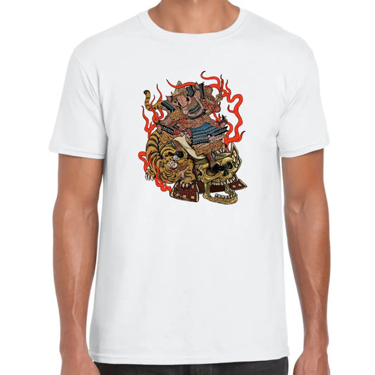 Samurai Skull T-Shirt - Tshirtpark.com