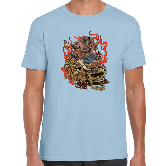 Samurai Skull T-Shirt - Tshirtpark.com