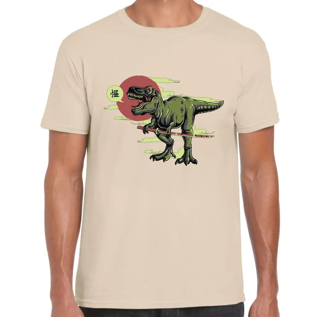 Samurai T-Rex T-Shirt - Tshirtpark.com