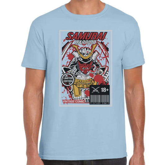 Samurai Warrior Comic T-Shirt - Tshirtpark.com