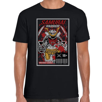 Samurai Warrior Comic T-Shirt - Tshirtpark.com