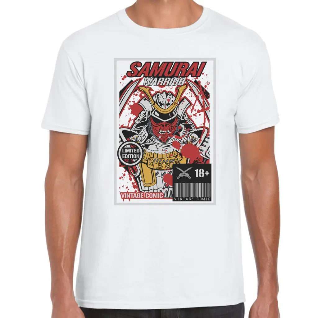 Samurai Warrior Comic T-Shirt - Tshirtpark.com