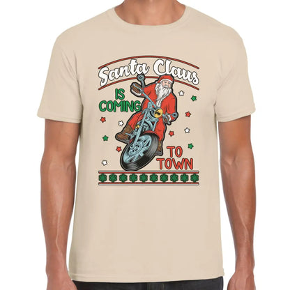 Santa Claus is Coming To Town T-Shirt - Tshirtpark.com