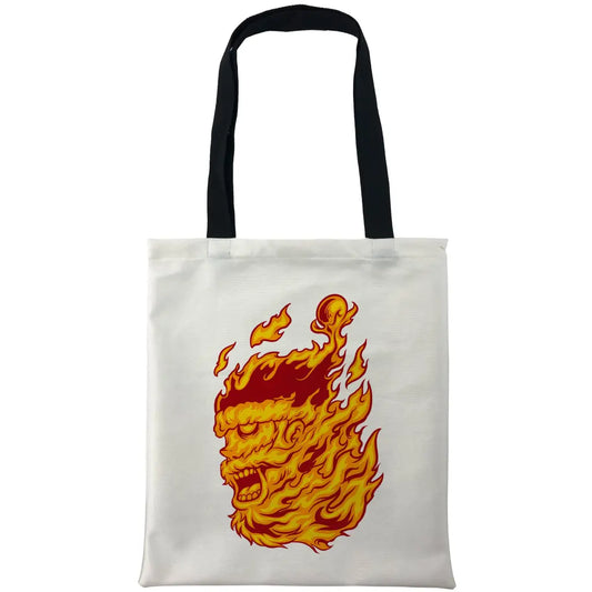 Santa On Fire Bags - Tshirtpark.com