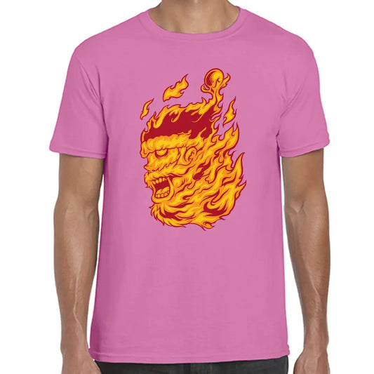 Santa On Fire T-Shirt - Tshirtpark.com