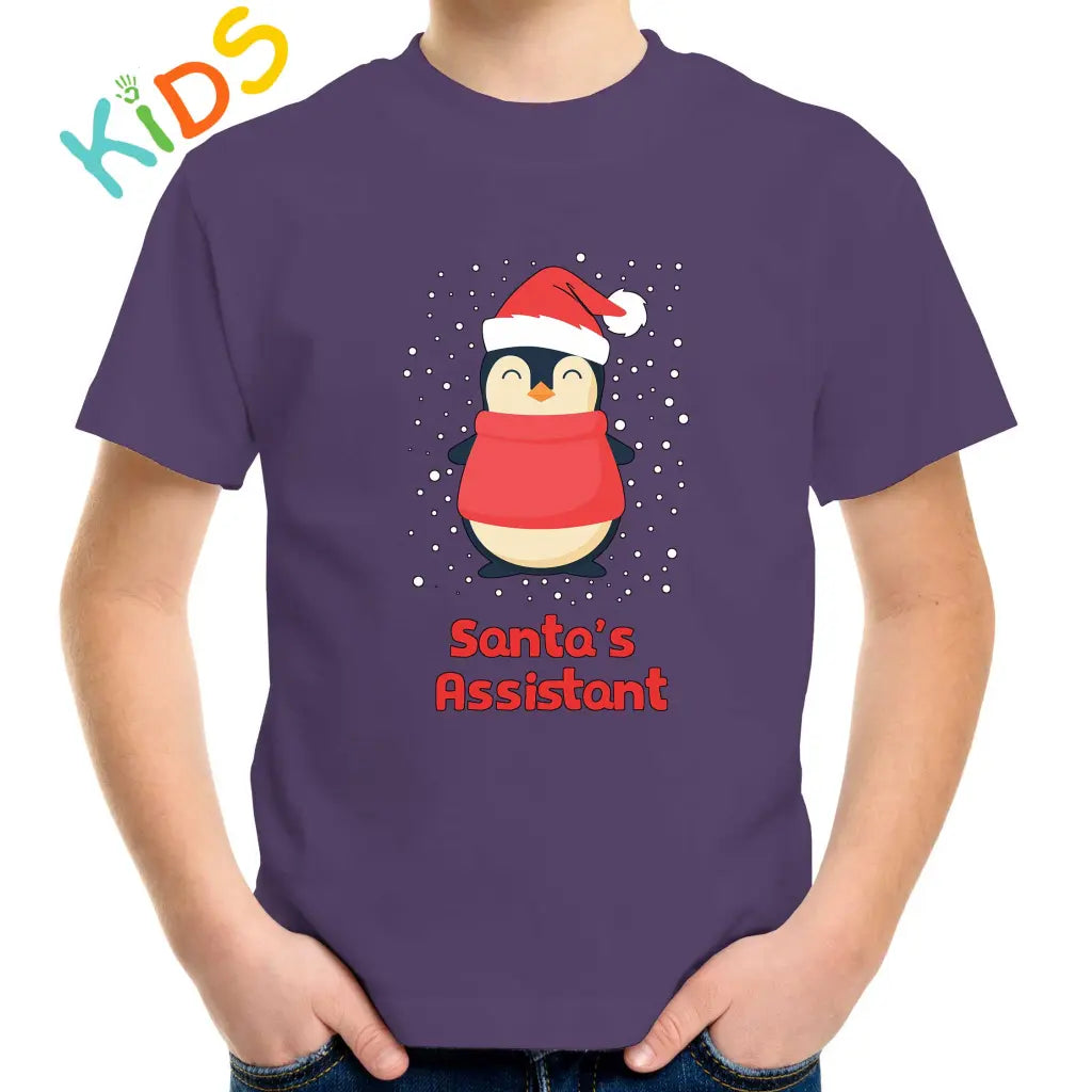 Santa’s Assistant Kids T-shirt - Tshirtpark.com