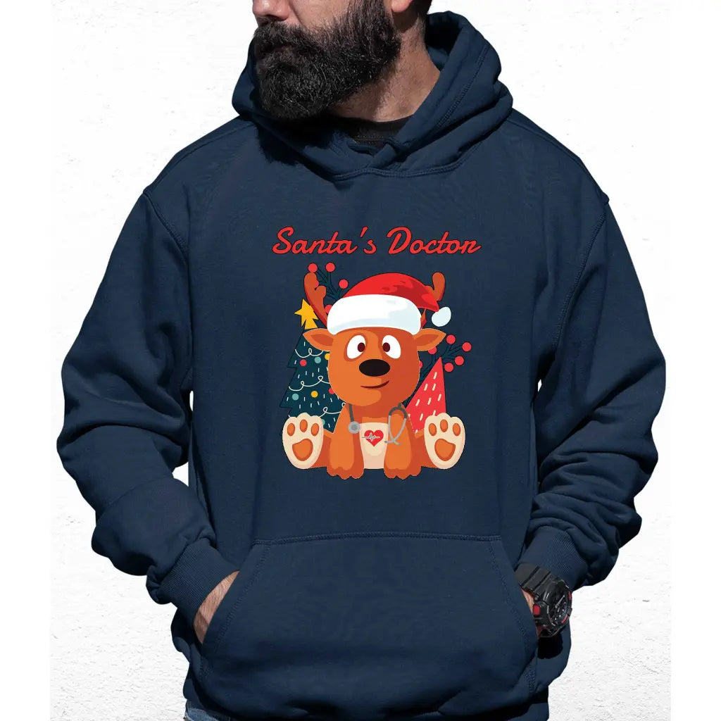 Santa’s Doctor Colour Hoodie - Tshirtpark.com