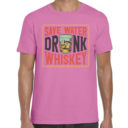 Save Water Drink Whiskey T-Shirt - Tshirtpark.com