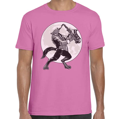 Saxophone Wolf T-Shirt - Tshirtpark.com
