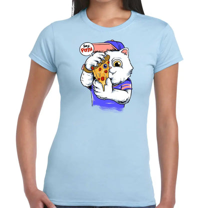 Say Pizza Ladies T-shirt - Tshirtpark.com