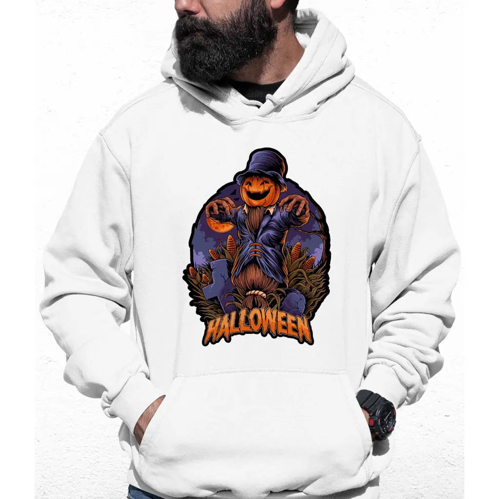 Scarecrow Pumpkin Colour Hoodie - Tshirtpark.com