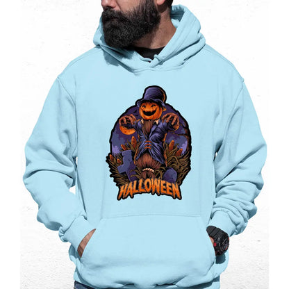 Scarecrow Pumpkin Colour Hoodie - Tshirtpark.com