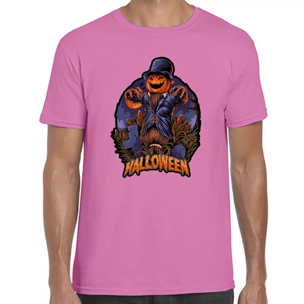 Scarecrow Pumpkin T-Shirt - Tshirtpark.com