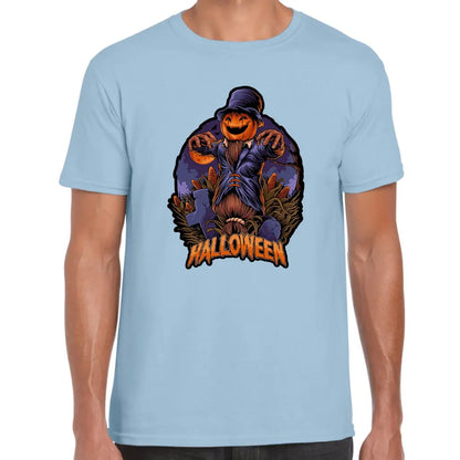 Scarecrow Pumpkin T-Shirt - Tshirtpark.com