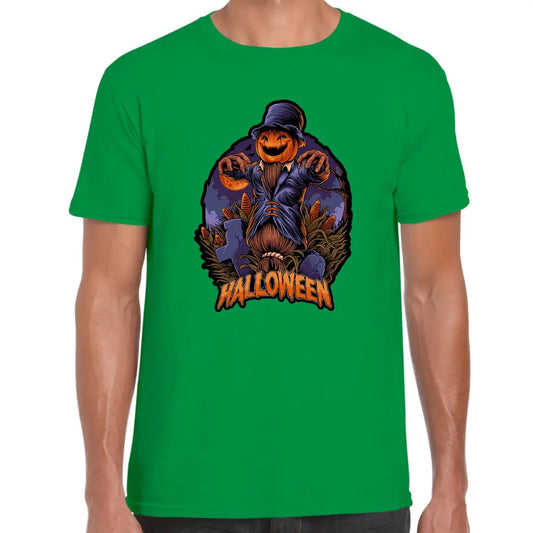 Scarecrow Pumpkin T-Shirt - Tshirtpark.com