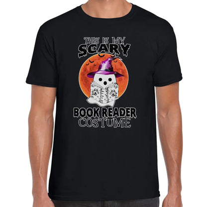 Scary Book Reader Costume T-Shirt - Tshirtpark.com