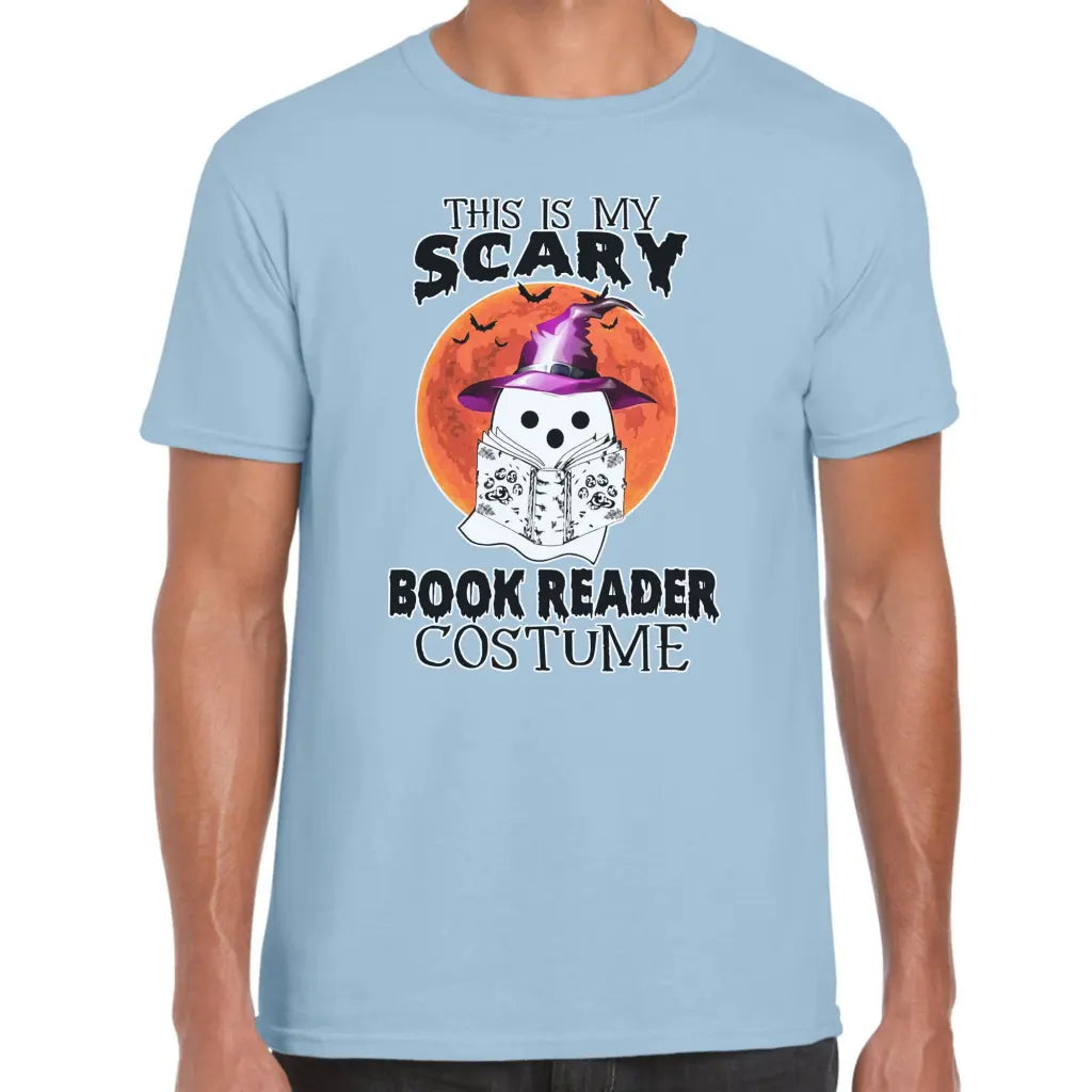 Scary Book Reader Costume T-Shirt - Tshirtpark.com