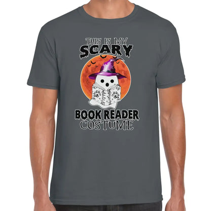 Scary Book Reader Costume T-Shirt - Tshirtpark.com