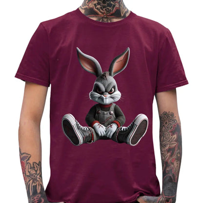 Scary Bunny Men’s T-Shirt - Tshirtpark.com
