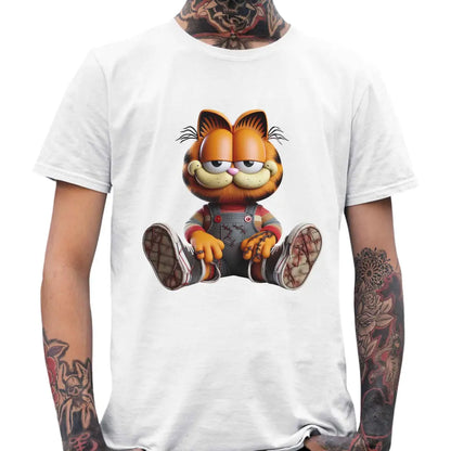 Scary Cat Men’s T-Shirt - Tshirtpark.com