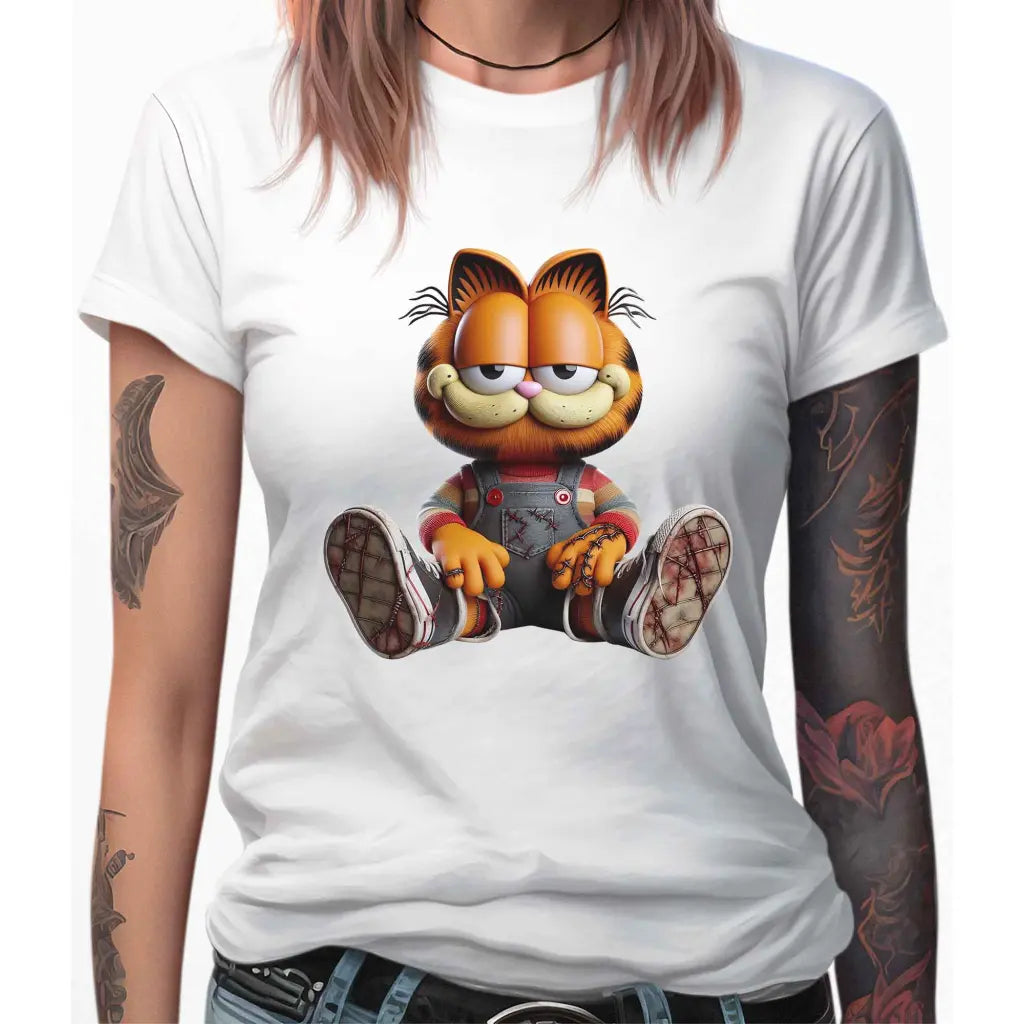 Scary Cat Women’s T-Shirt - Tshirtpark.com