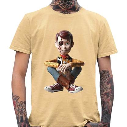 Scary Cowboy Men’s T-Shirt - Tshirtpark.com