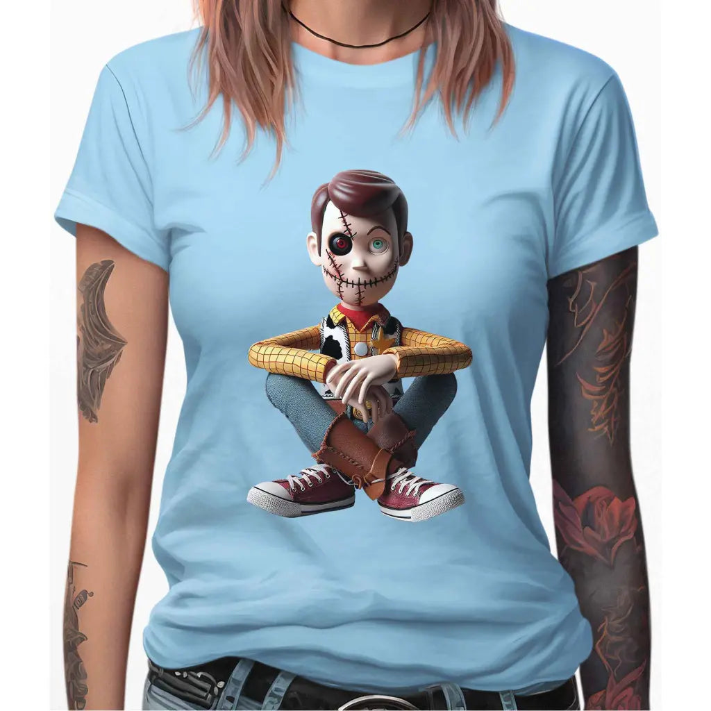 Scary Cowboy Women’s T-Shirt - Tshirtpark.com