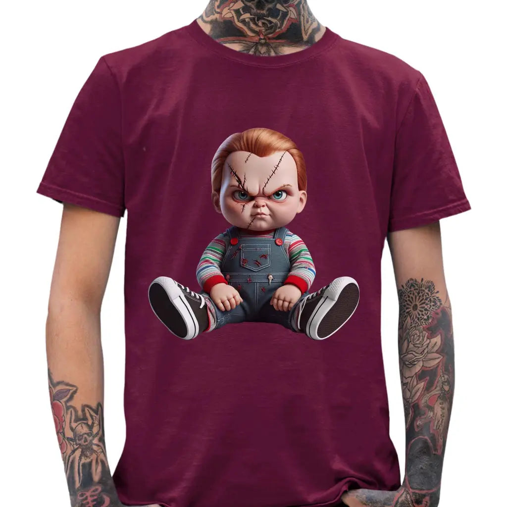 Scary Doll Men’s T-Shirt - Tshirtpark.com