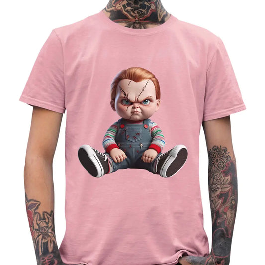 Scary Doll Men’s T-Shirt - Tshirtpark.com