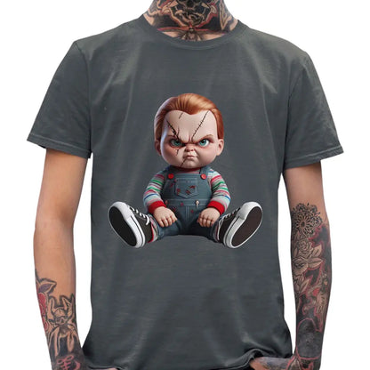 Scary Doll Men’s T-Shirt - Tshirtpark.com