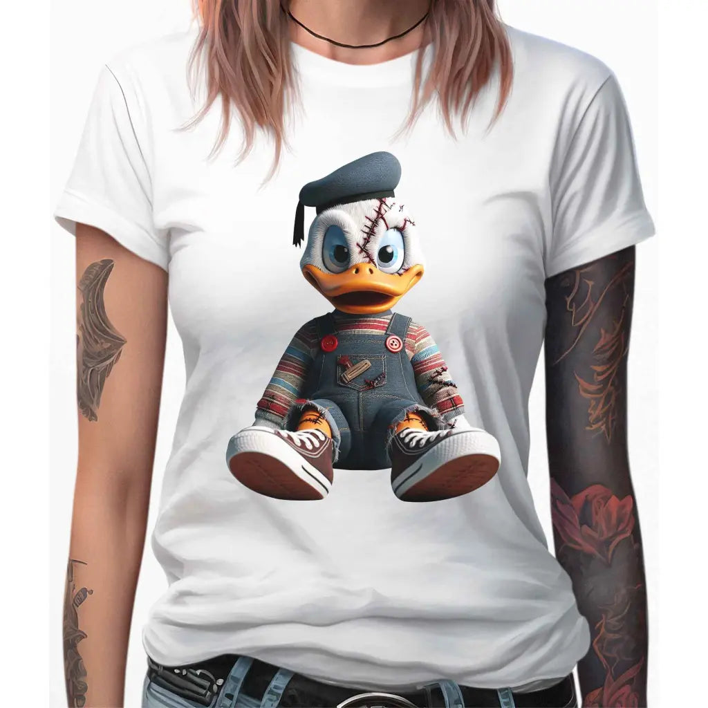 Scary Duck Women’s T-Shirt - Tshirtpark.com