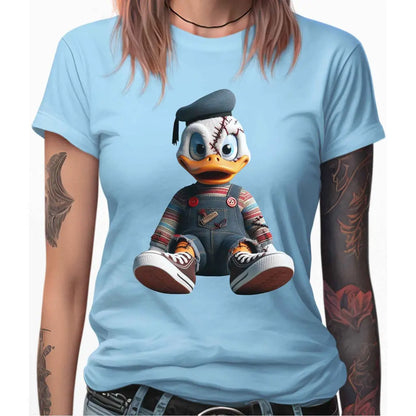 Scary Duck Women’s T-Shirt - Tshirtpark.com