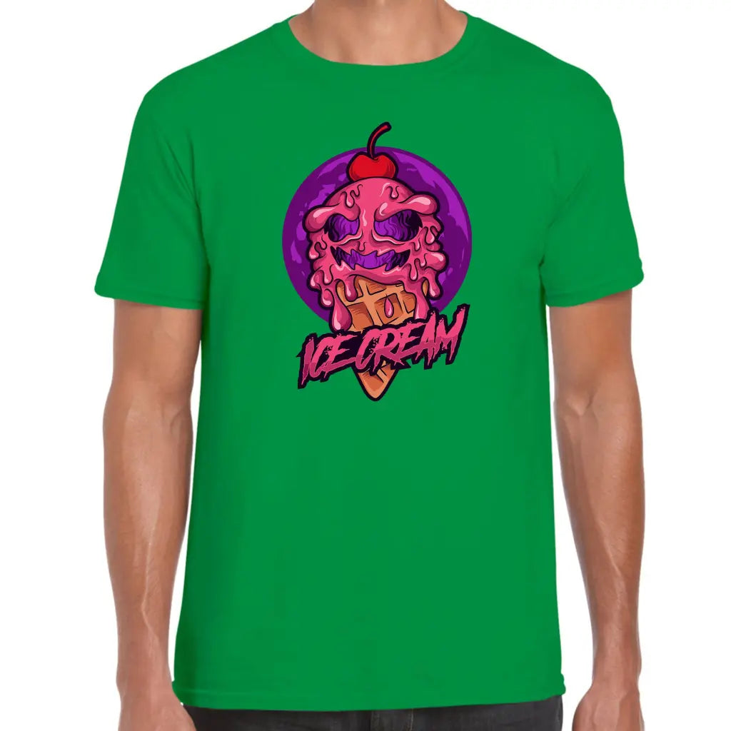 Scary Ice Cream T-Shirt - Tshirtpark.com