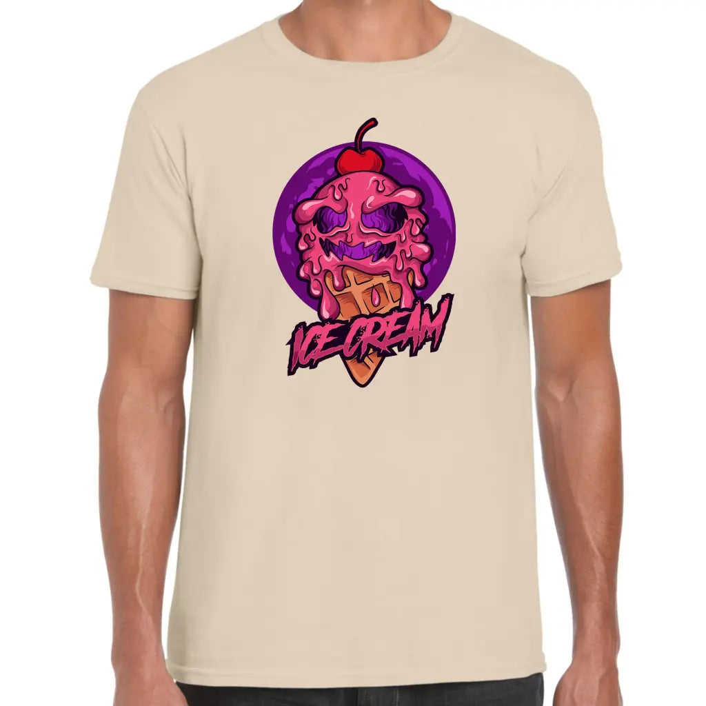 Scary Ice Cream T-Shirt - Tshirtpark.com