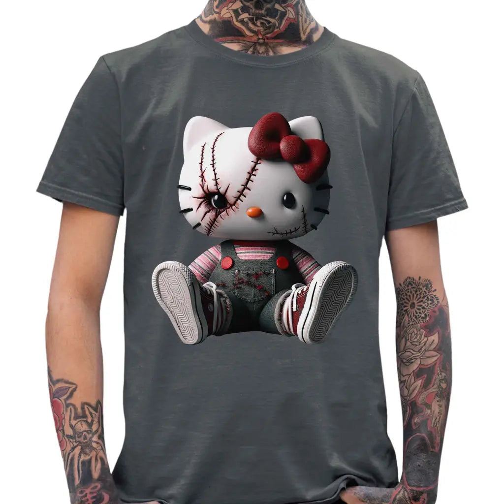 Scary Kitty Men’s T-Shirt - Tshirtpark.com