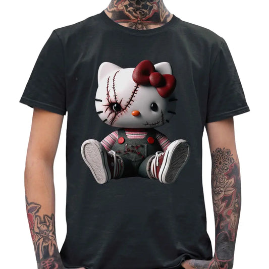 Scary Kitty Men’s T-Shirt - Tshirtpark.com