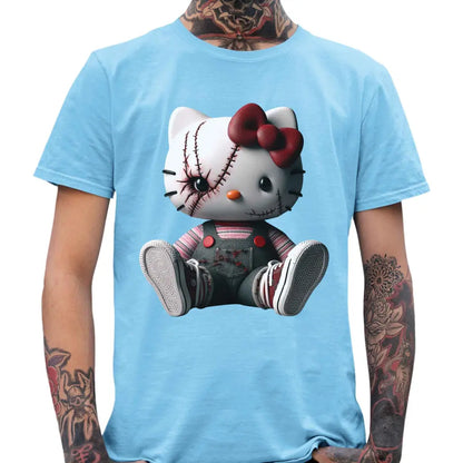 Scary Kitty Men’s T-Shirt - Tshirtpark.com