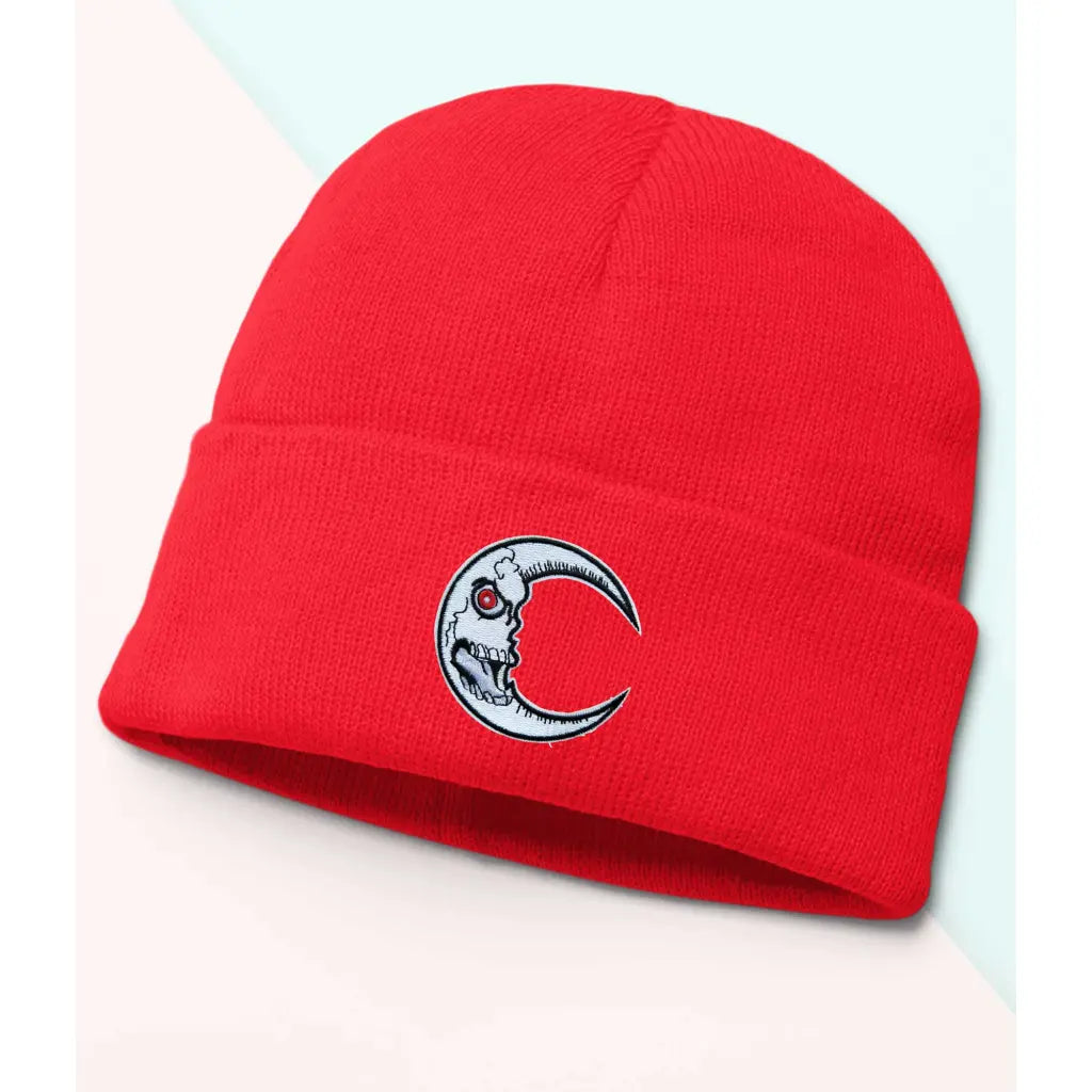 Scary Moon Beanie - Tshirtpark.com