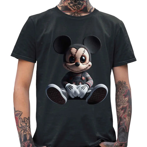 Gruselige Maus Männer T-Shirt