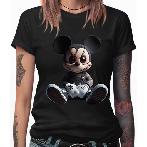 Gruselige Maus Frauen T-Shirt