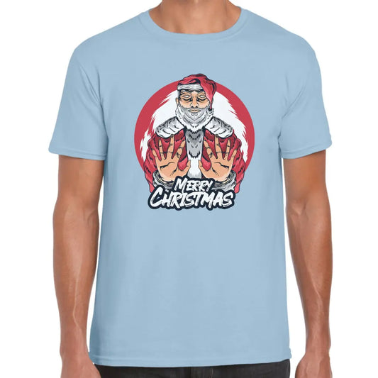 Scary Santa T-Shirt - Tshirtpark.com