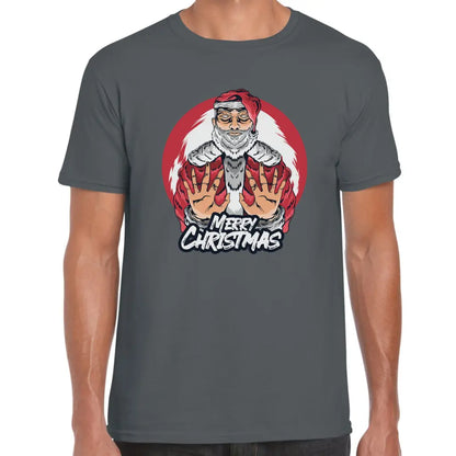 Scary Santa T-Shirt - Tshirtpark.com