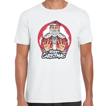 Scary Santa T-Shirt - Tshirtpark.com