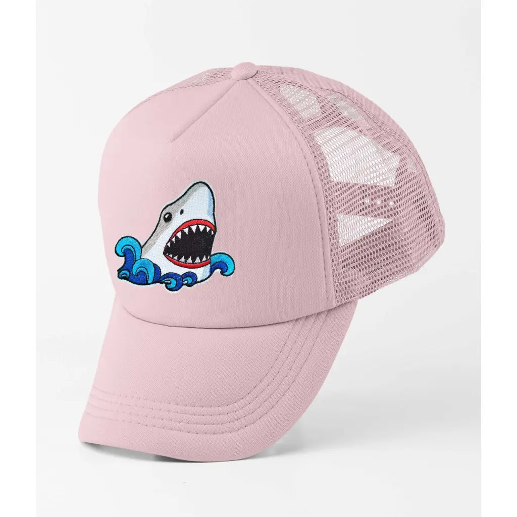 Scary Shark Trucker Cap - Tshirtpark.com