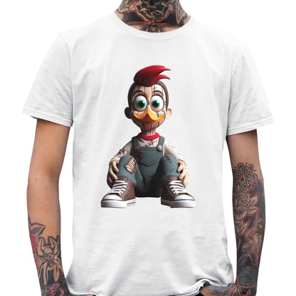 Scary Woodpecker Men’s T-Shirt - Tshirtpark.com