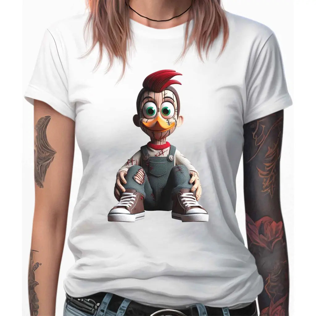Scary Woodpecker Women’s T-Shirt - Tshirtpark.com