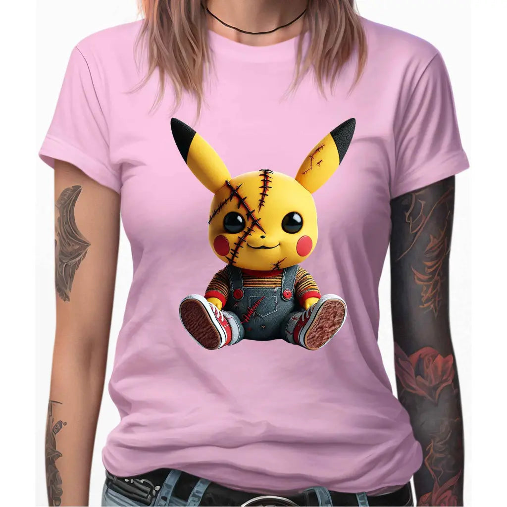 Scary Yellow Bunny Women’s T-Shirt - Tshirtpark.com