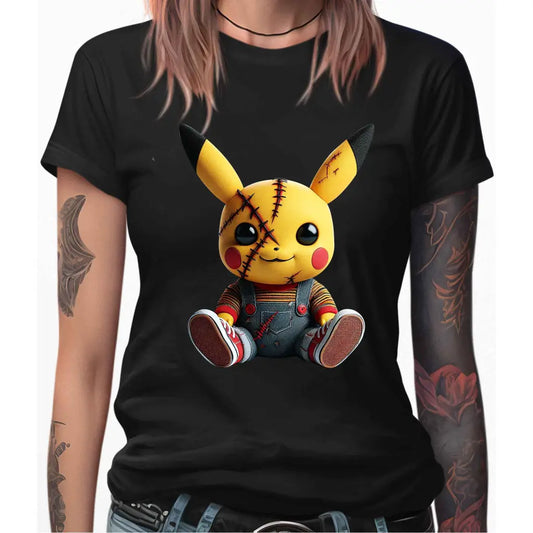 Scary Yellow Bunny Women’s T-Shirt - Tshirtpark.com